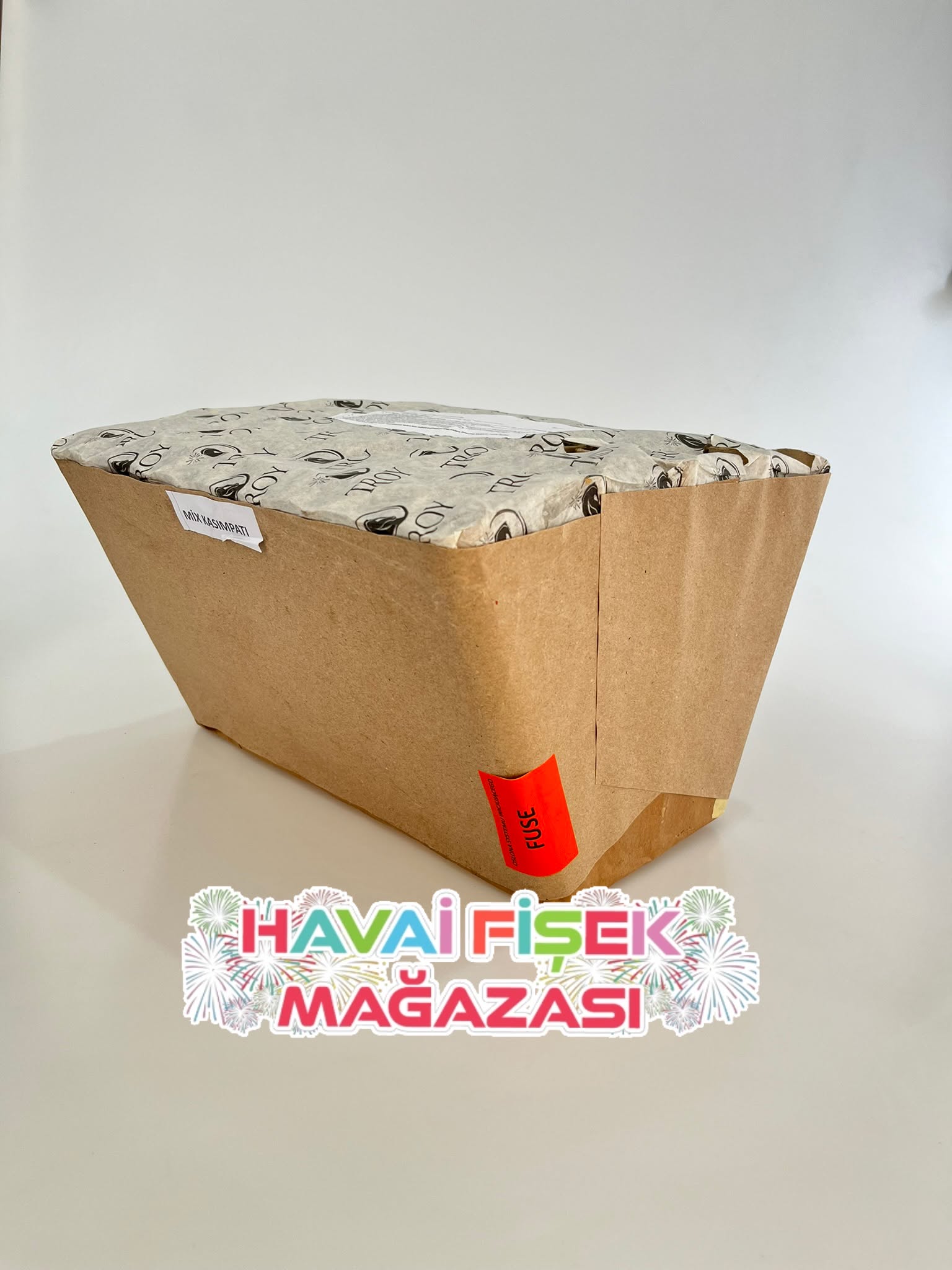 25 Atar Çapraz Havai Fişek Bataryası